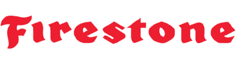 Firestone in red font