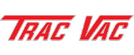 Heinold & Feller | The trac vac logo on a white background.