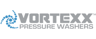 Heinold & Feller | Vortex pressure washers logo.