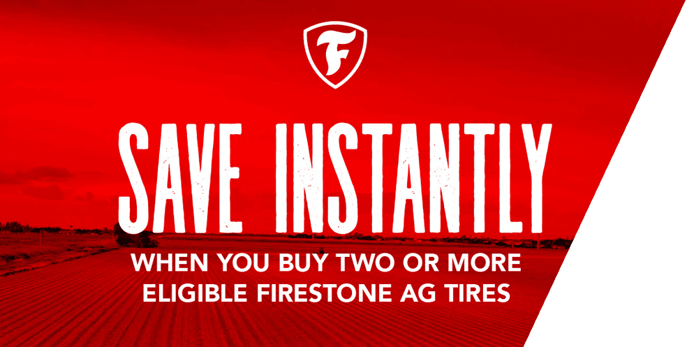 Heinold & Feller | Save instantly when you buy two or more eligible firestone ag tires.