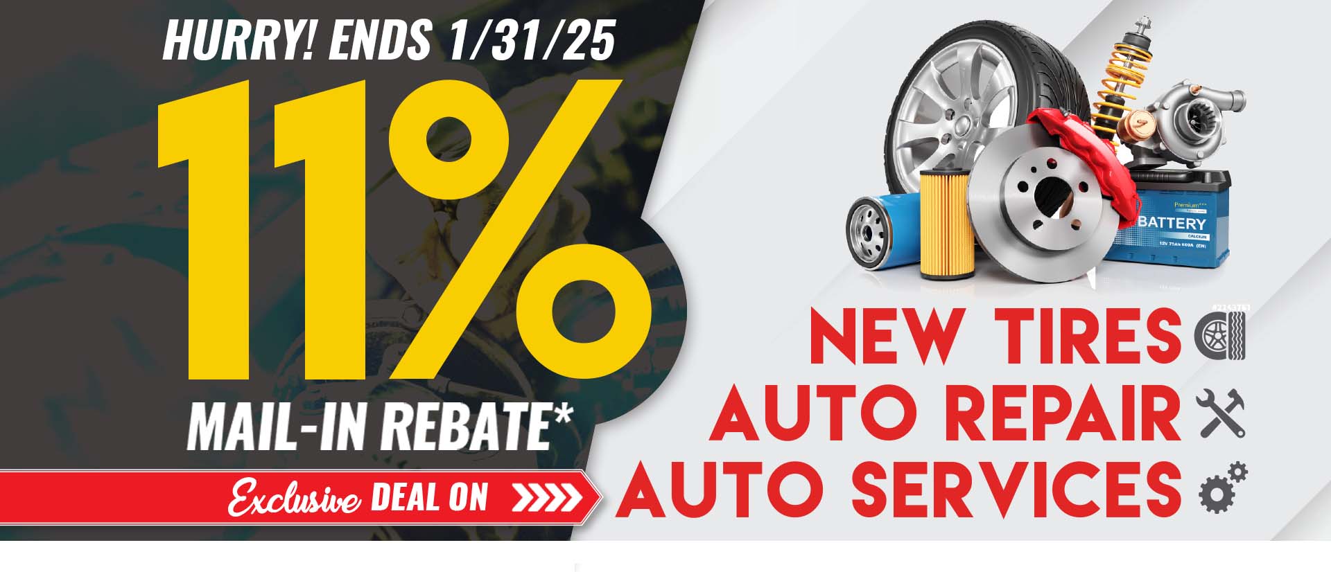 Auto Repair & Tire Shop in Valparaiso, IN | Request An Appt, 11-rebate-2025